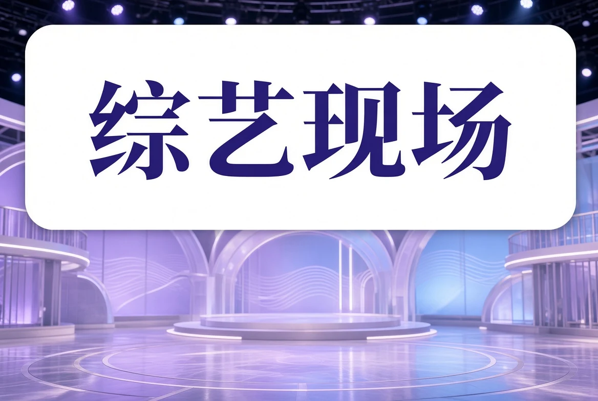 舞台与综艺栏目图示